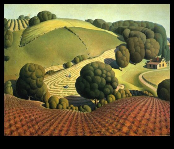 Bölgecilik Işıltısı Grant Wood ve Thomas Hart Benton’ın Sanatı